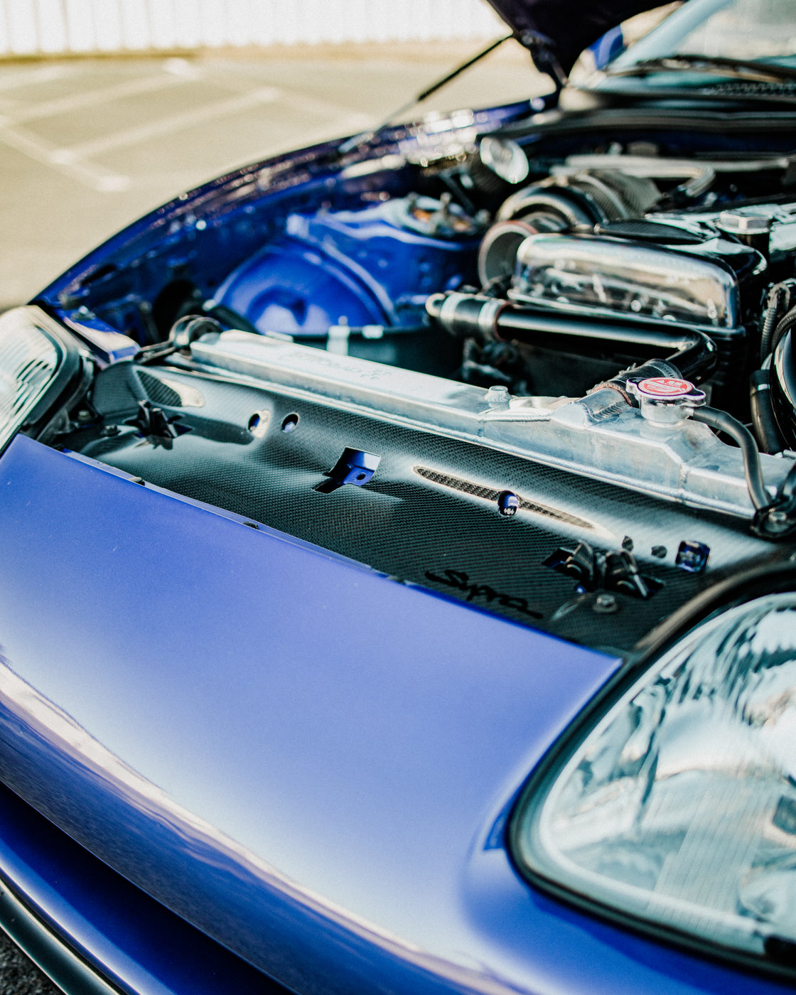 MKIV Supra Radiator Cooling Panel