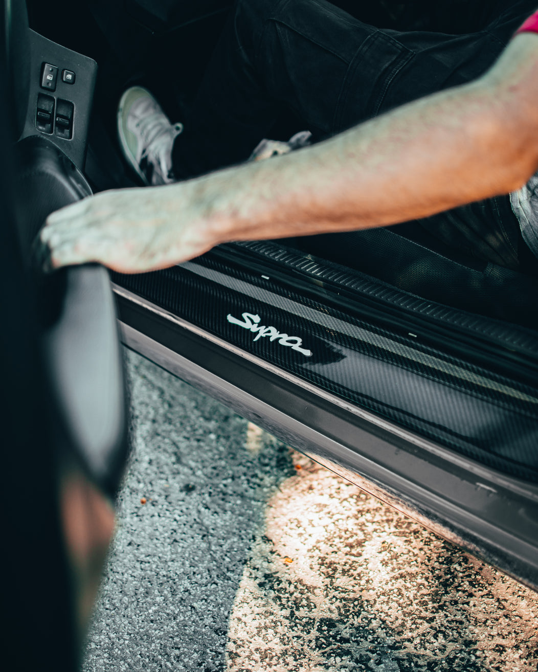 MKIV Supra Carbon Fiber Door Sills