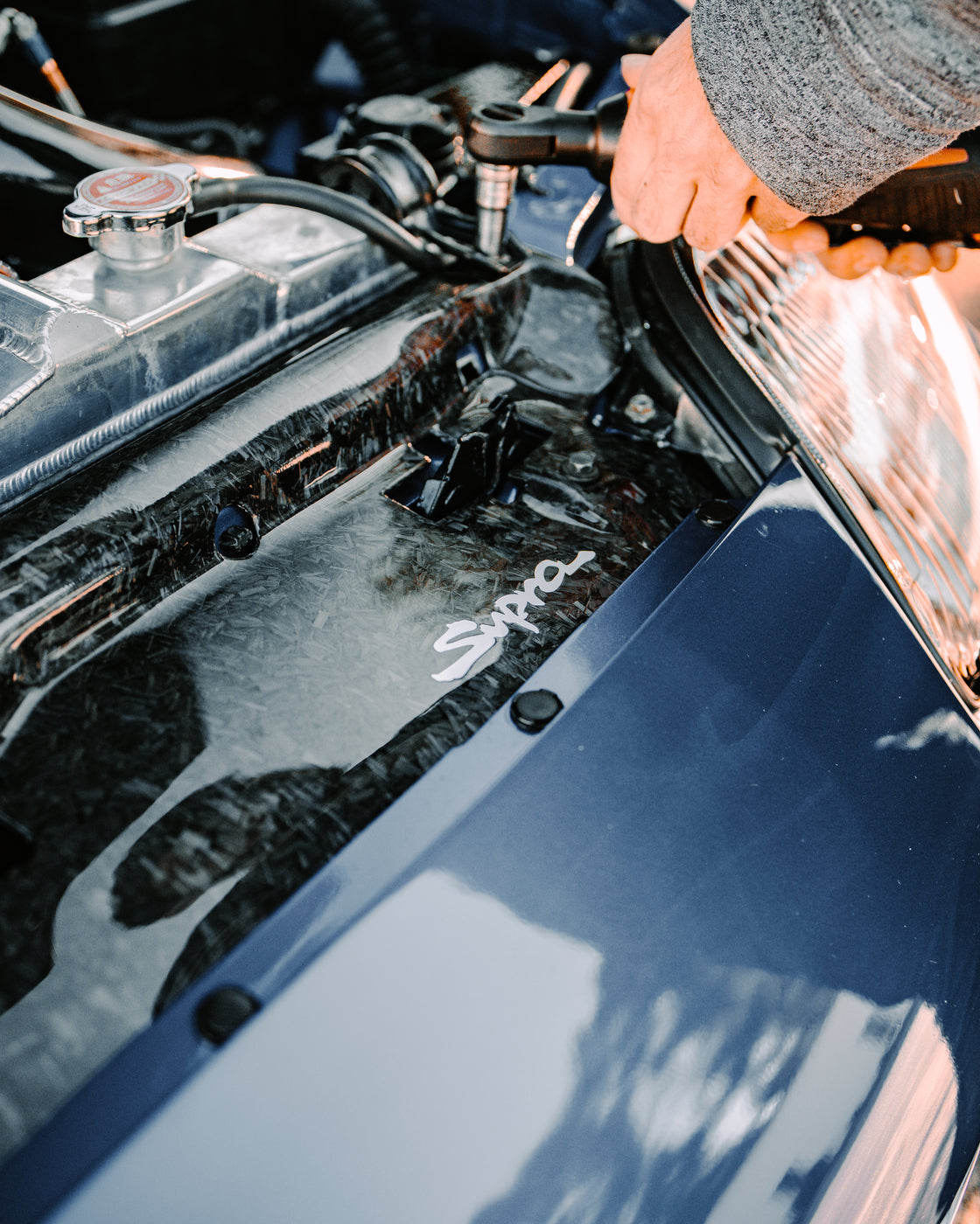 MKIV Supra Radiator Cooling Panel